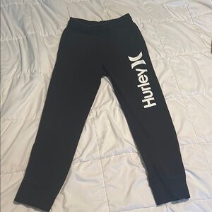 Hurley Kids Charcoal Joggers with Logo